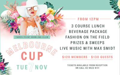SOLD OUT – Melbourne Cup