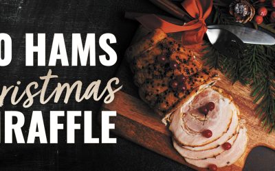 110 Christmas Ham Raffle
